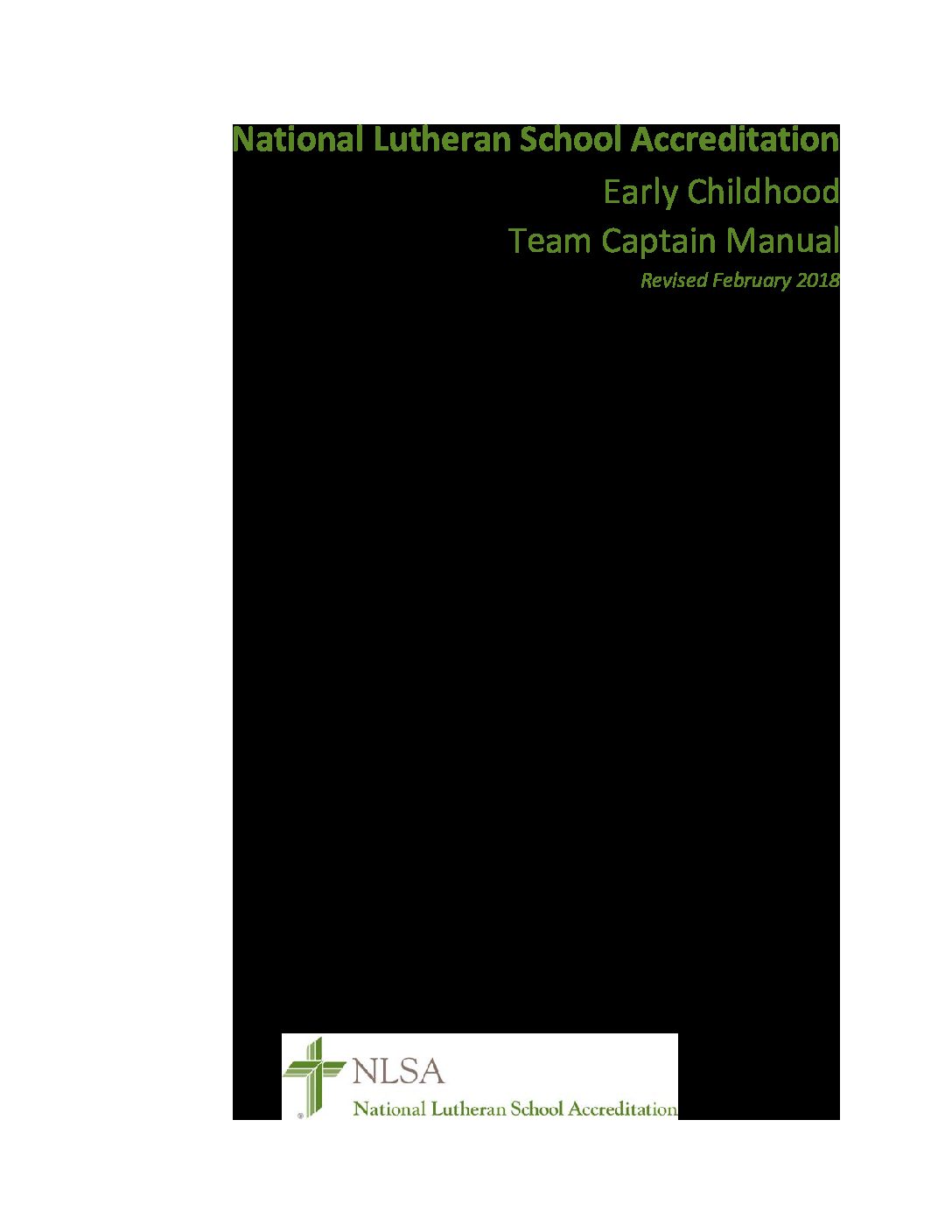 Nlsa Ec Team Captain Manual 2 2018 Beta Luthed