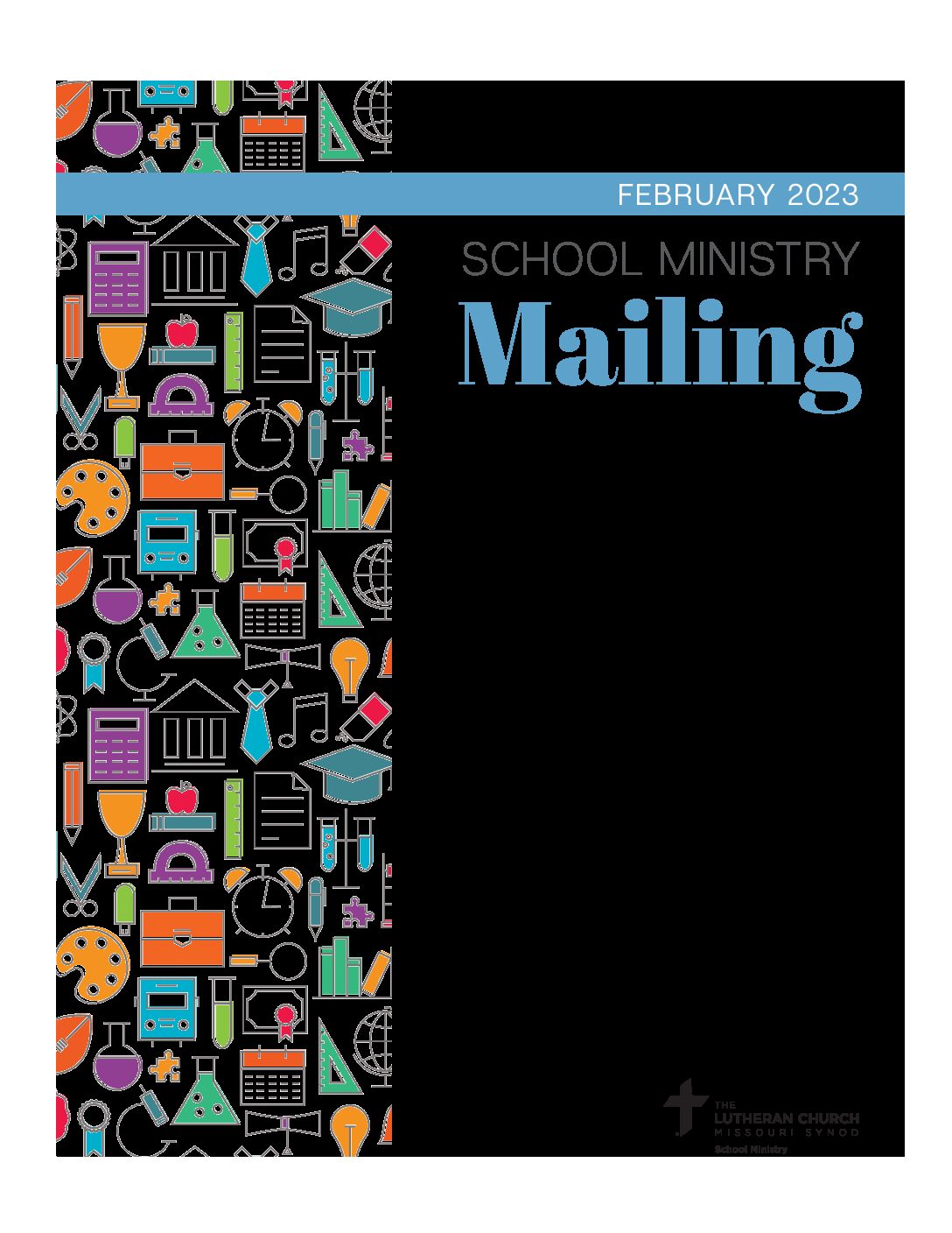 February 2023 LCMS School Ministry Newsletter Mailing | LuthEd